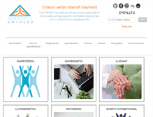 Tablet Screenshot of mantellgwynedd.com